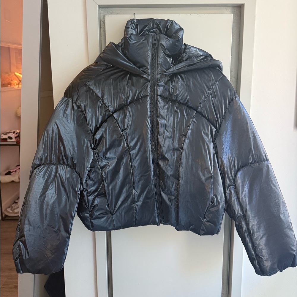 Zara Shiny Puffer Jacket